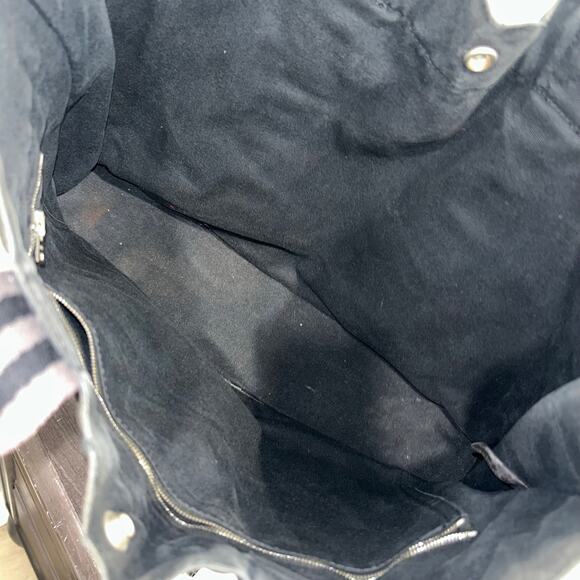 1016 HERMÈS Toile Fourre-Tout MM Tote Grey - Picture 6 of 8